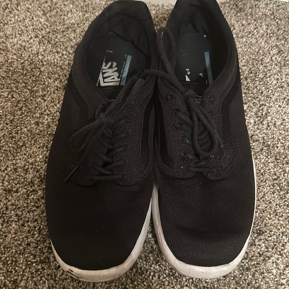 Black vans women size 10